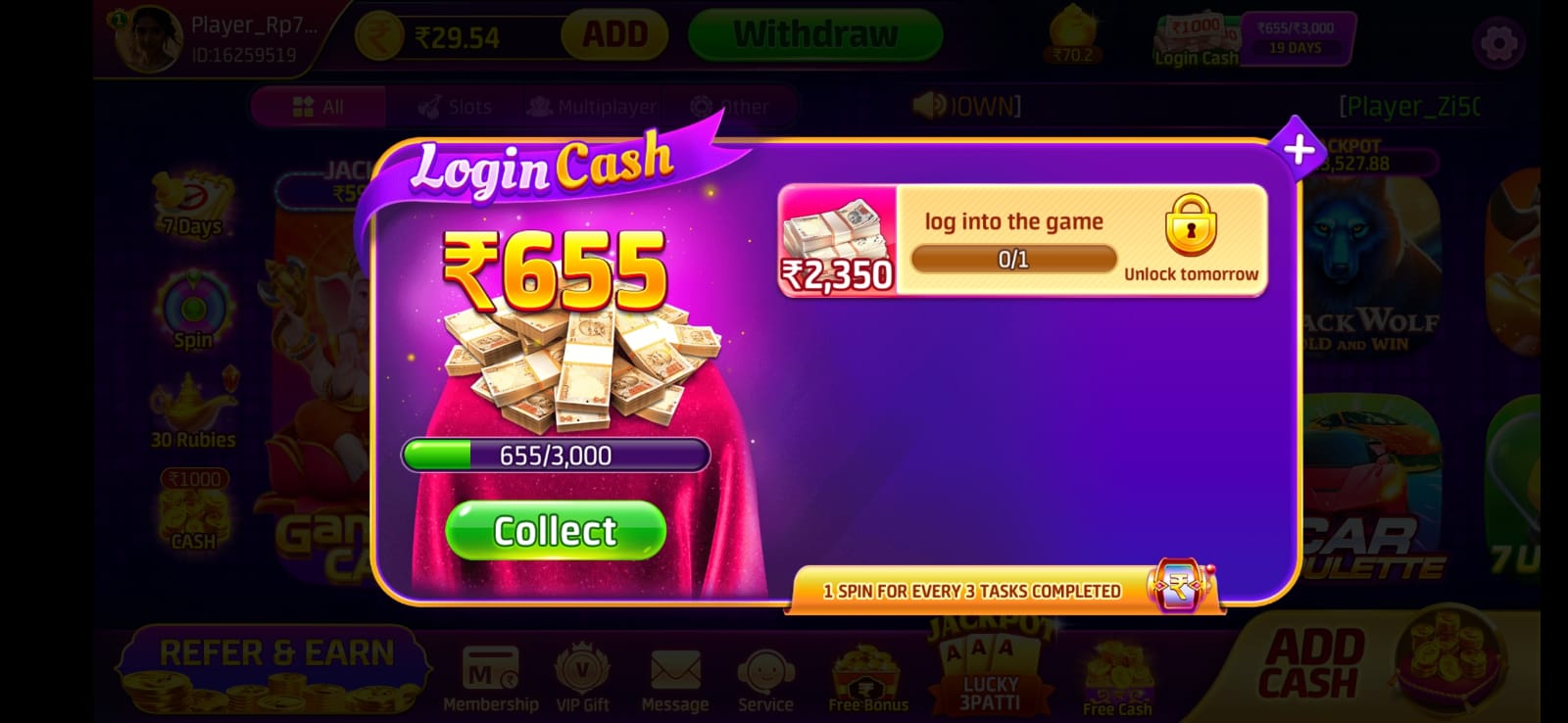 Teen Patti Master Apk 2024: Register Bonus Rs. 1500